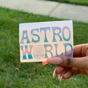 Astroworld decal
